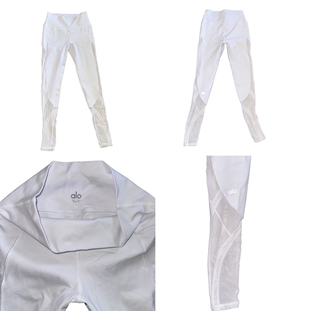 Alo Yoga Ultimate High-Waist Mesh Leggings